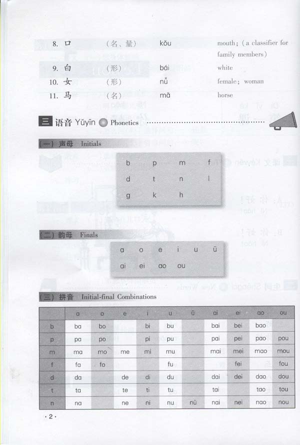 汉语教程(修订本)第一册 上(含1MP3)แบบเรียนภาษาจีน Hanyu Jiaocheng 1-1 (1上)