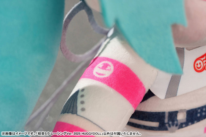 Hatsune Miku GT Project Hatsune Miku: Racing Ver. 2025 HUGGYDOLL(Pre-order)