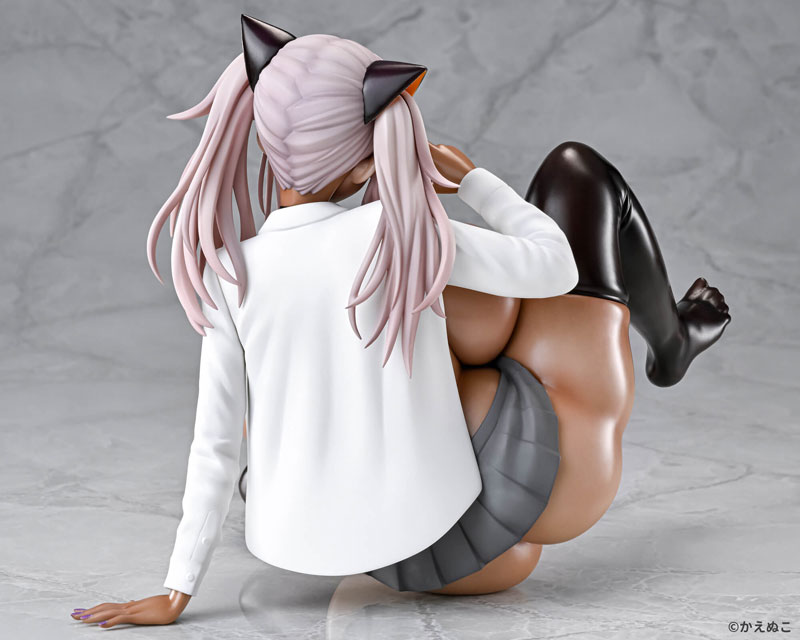 Sokuhame Dekichau JK Miya-chan JK Miya-chan Kuro Gal ver. 1/5 Complete Figure(Pre-order)