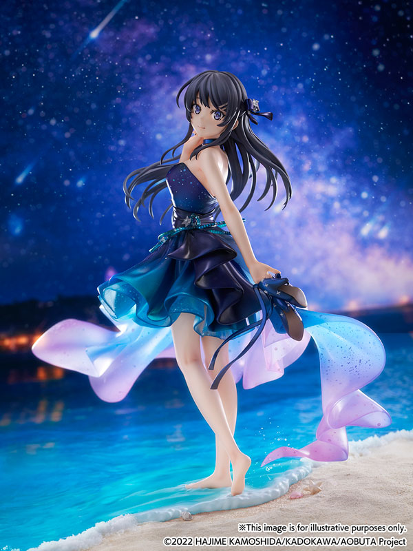 Rascal Does Not Dream series Mai Sakurajima - Starry night sky ver.-1/7 Scale Figure(Pre-order)