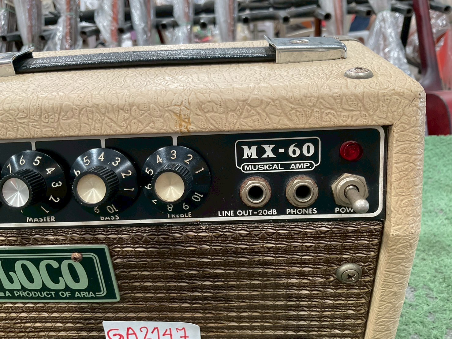 MUSICAL AMPLIFIER - LOCO : MX-60