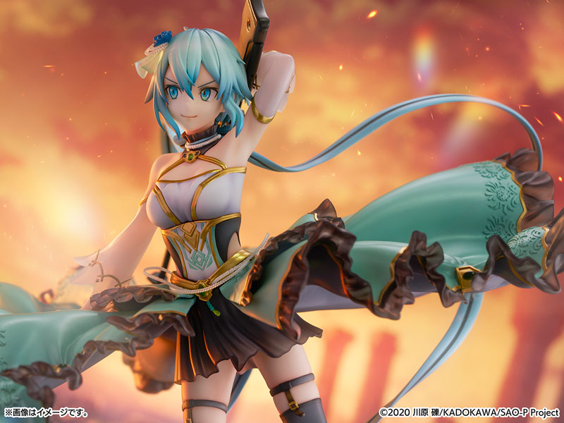 Sword Art Online Sinon -Crystal Dress Ver.- 1/7 Scale Figure(Pre-order)