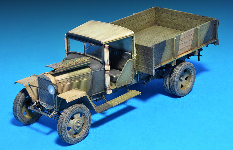 โมเดลรถถัง MiniArt ขนาด 1/35 MI35130 GAZ-MM Mod.1941 1.5t Cargo Truck