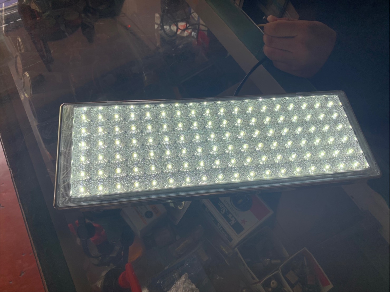 ไฟเพดานรถบัส LED 24V ขนาด 15*41 CM