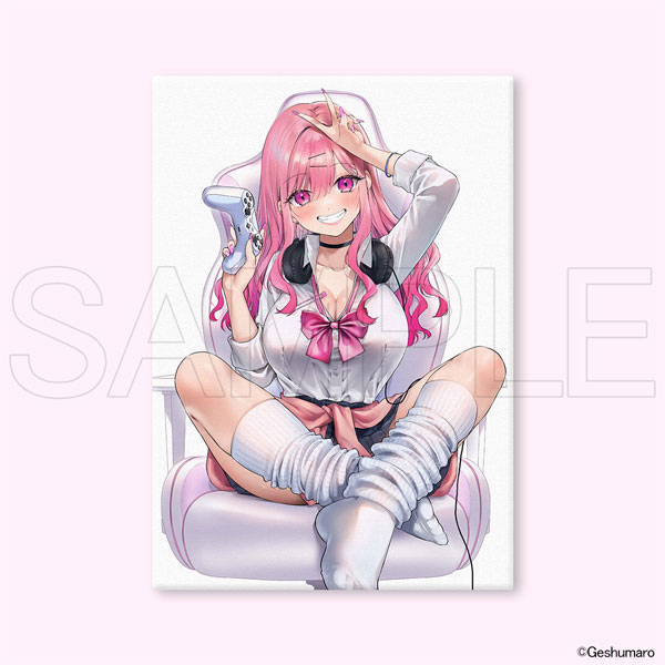 "Gal Gamer ni Homeraretai" Canvas Art Vol.1 Cover(Pre-order)