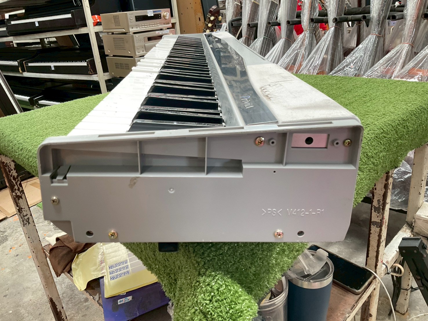 เปียโน CASIO : PX-100AW สินค้าไม่พร้อมใช้งาน (ต้องซ่อม)