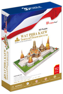 3D Puzzle Cubic Fun Wat Phra Kaew