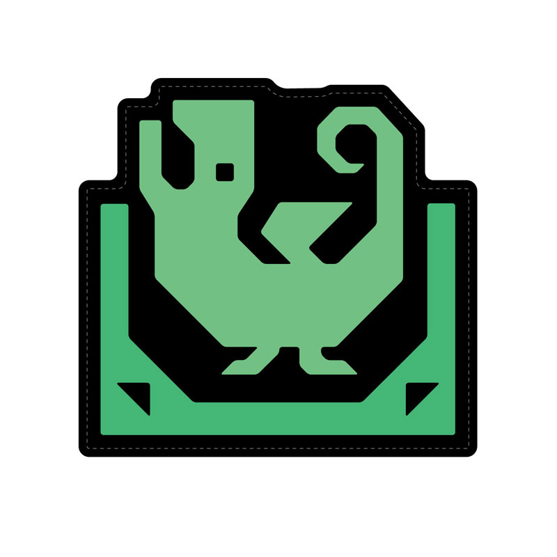 Diecut Floor Mat Monster Hunter Pitfall Trap Icon(Pre-order)
