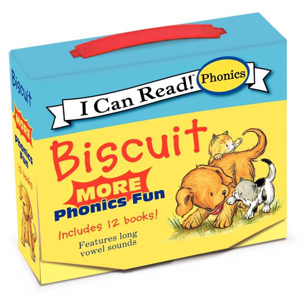 I CAN READ PHONICS: BISCUIT MORE PHONICS FUN (12 BOOKS) BY DKTODAY