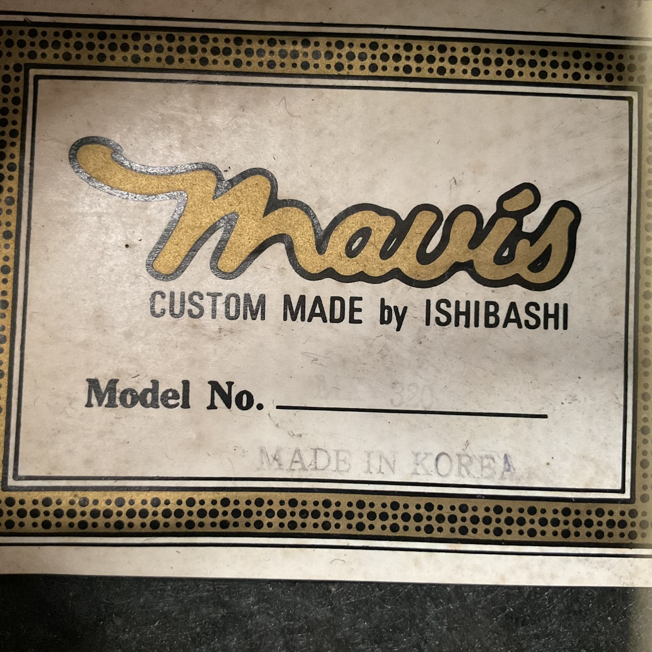 กีต้าร์โปร่งไฟฟ้า Mavis : MX-320