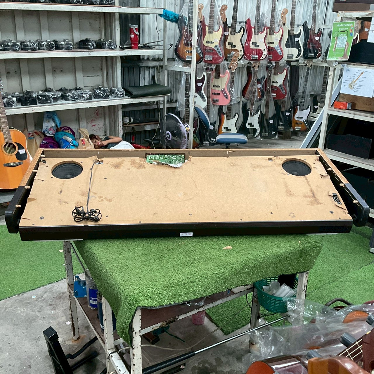 เปียโน COLUMBIA : EP-345 สินค้าไม่พร้อมใช้งาน (ต้องซ่อม)