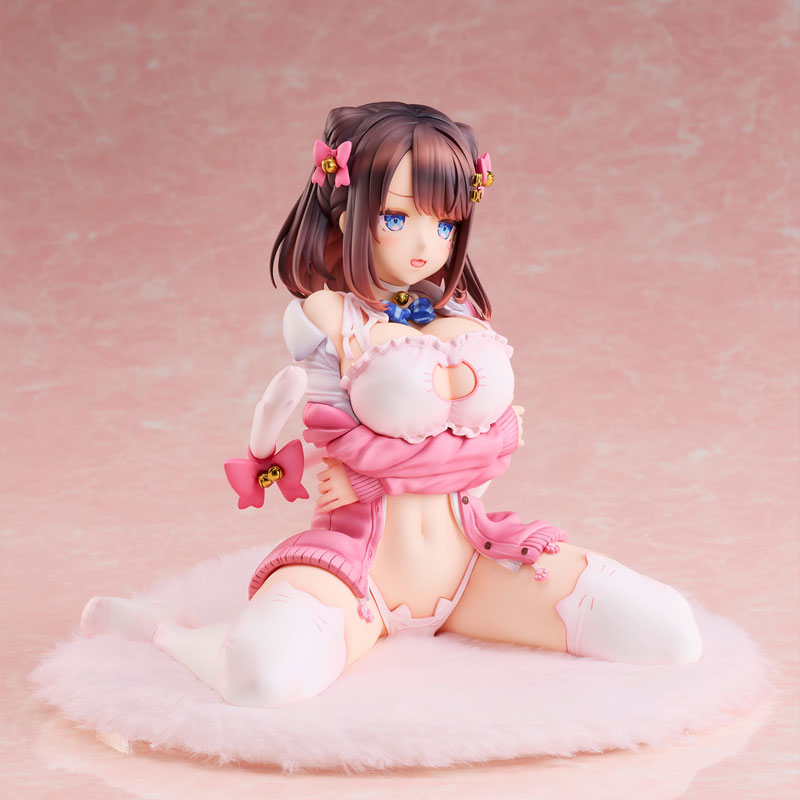 Katto Illustration "Ribbon Hairpin-chan (Nekorindou Illustration) " Complete Figure(Pre-order)