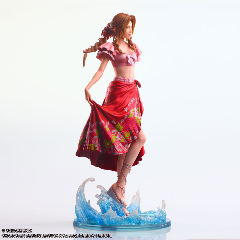 Final Fantasy VII Rebirth STATIC ARTS Aerith Gainsborough -Swimsuit Ver.-(Pre-order)