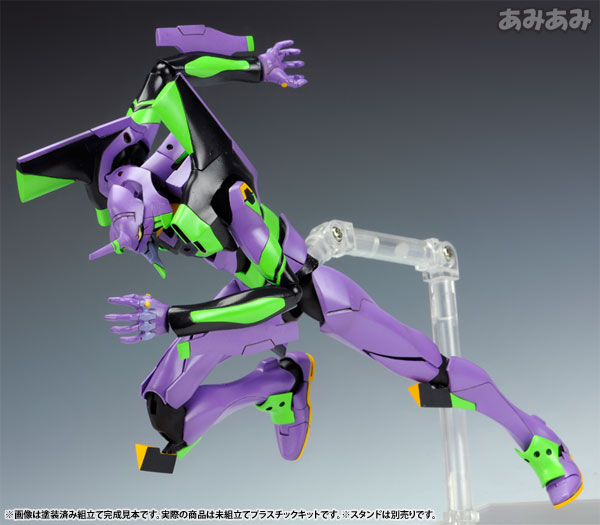 Evangelion: 2.0 You Can (Not) Advance 1/400 General-Purpose Humanoid Battle Weapon Android EVA-01 Test Type Plastic Model(In-Stock)