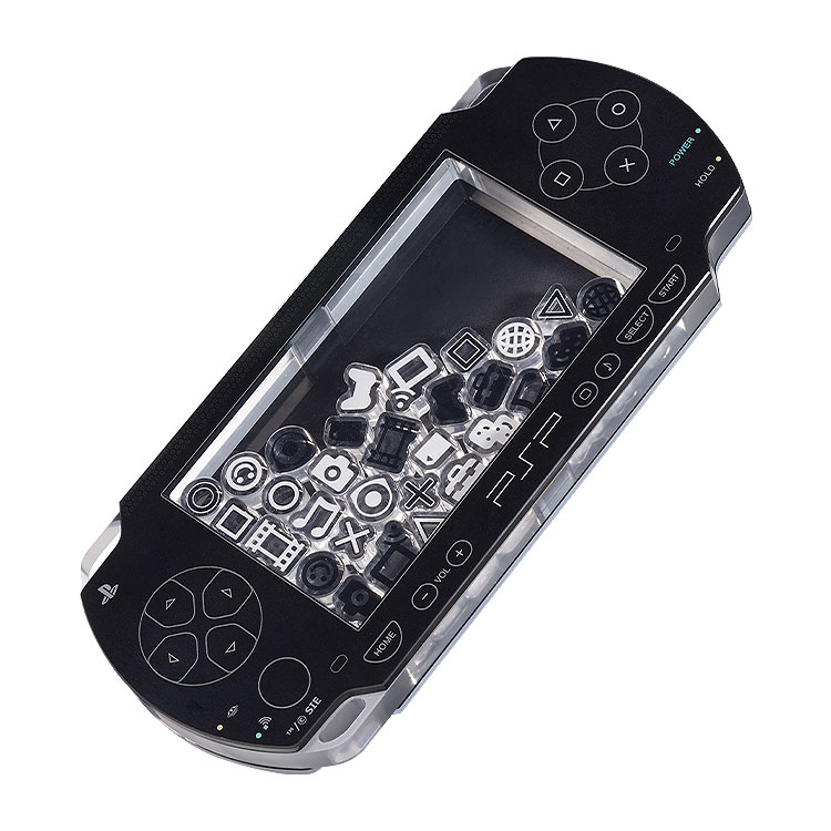 PSP (PlayStation Portable) Rattle Acrylic Stand: Black Ver.(Pre-order)