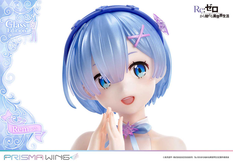 PRISMA WING Re:ZERO -Starting Life in Another World- Rem Glass Edition 1/7 Complete Figure(Pre-order)
