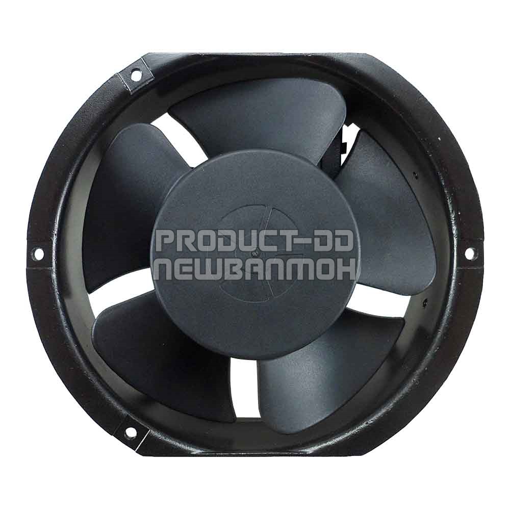 พัดลมระบายความร้อนหัวตัด AC 110V 17250HBL บอลแบริ่ง Ball Bearing ขนาด 6 นิ้ว (17x15x5 ซม.)