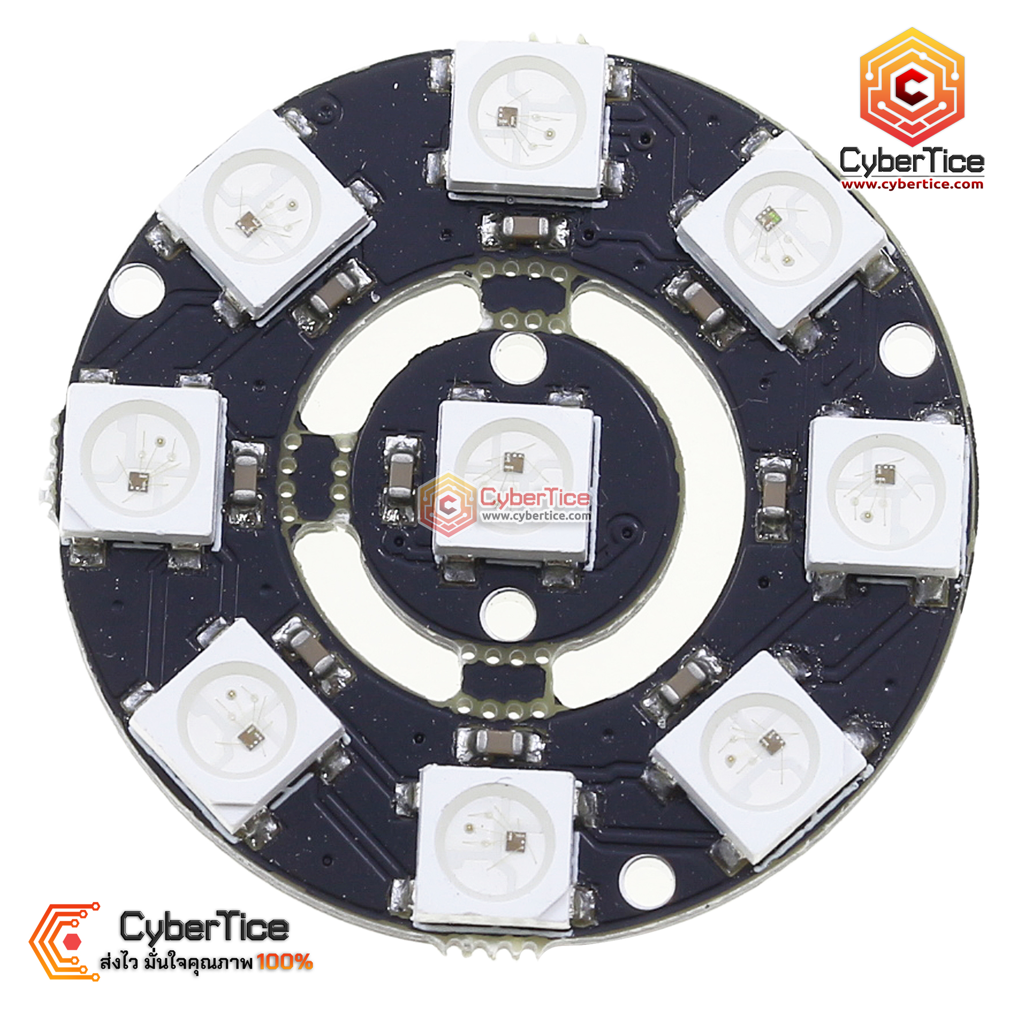 NeoPixel Ring 9 ดวง WS2812 5050 RGB LED - ขาย Arduino อุปกรณ์ Arduino ... image.
