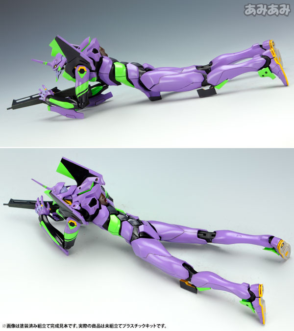 Evangelion: 2.0 You Can (Not) Advance 1/400 General-Purpose Humanoid Battle Weapon Android EVA-01 Test Type Plastic Model(In-Stock)