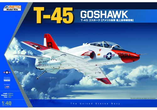 โมเดลเครื่องบินรบ Kinetic Model 1/48 KI-K48038 T-45A/C GOSHAWK