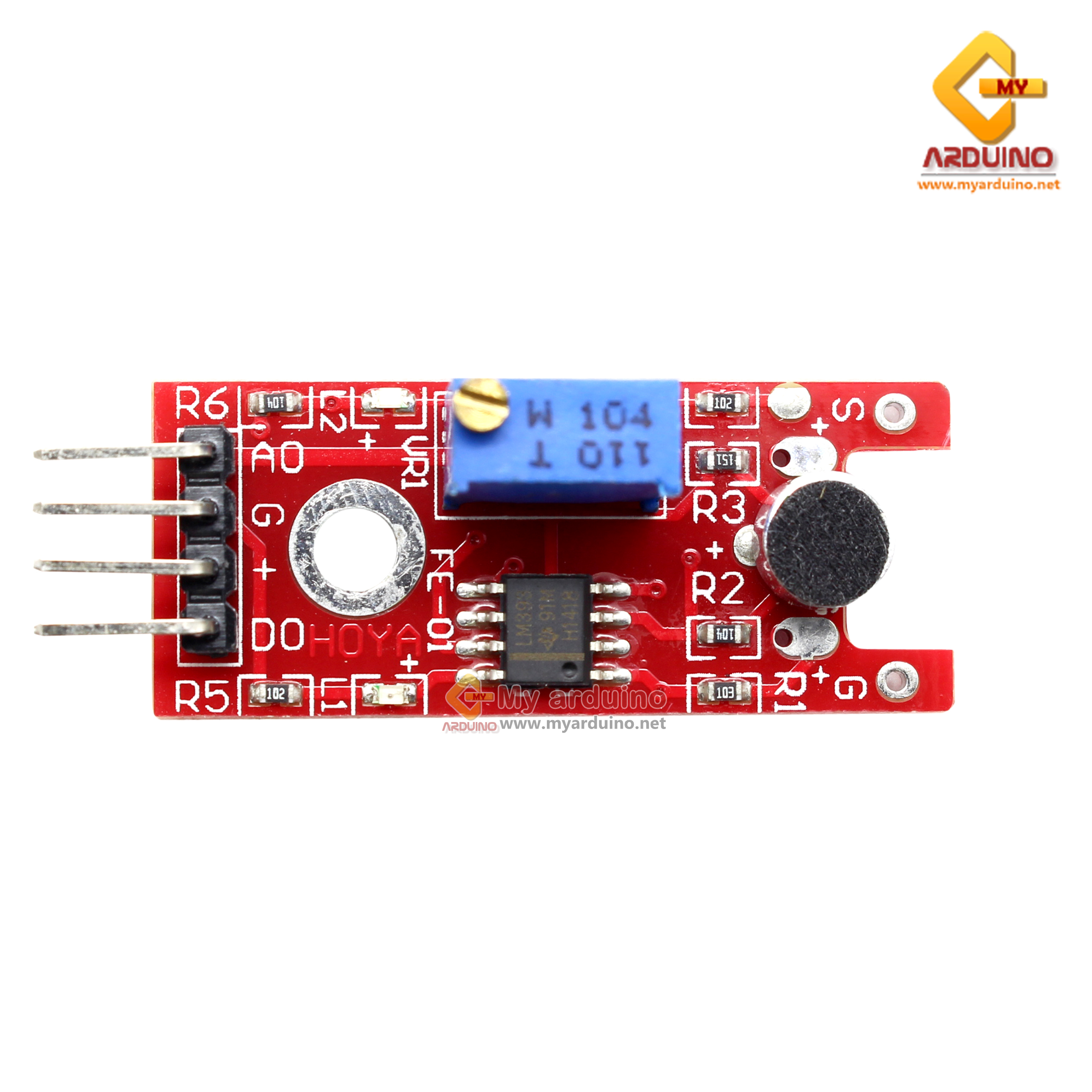 Sensitivity Microphone Sound Sensor Module Board For Arduino - ขาย ...