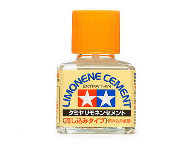 TA87134 Tamiya Limonene Cement (Extra Thin Type) 40ml กาวกลิ่นเลมอน