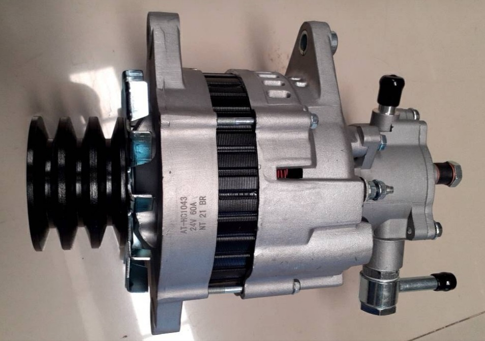 ไดชาร์ท ISUZU NPR 150 แรง 24V 3 ร่อง ปลั๊กกลม