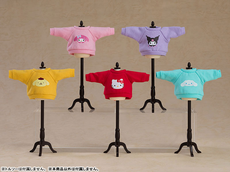 Sanrio Nendoroid Doll Character Sweatshirt (My Melody)(Pre-order)