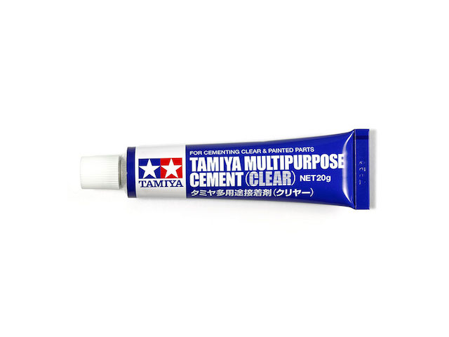 Tamiya TA87188 Multipurpose Cement (Clear) กาวติดชิ้นส่วนใส