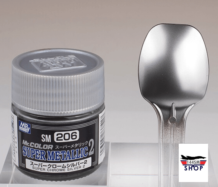 MR.COLOR SM-206 SUPER CHROME SILVER 2