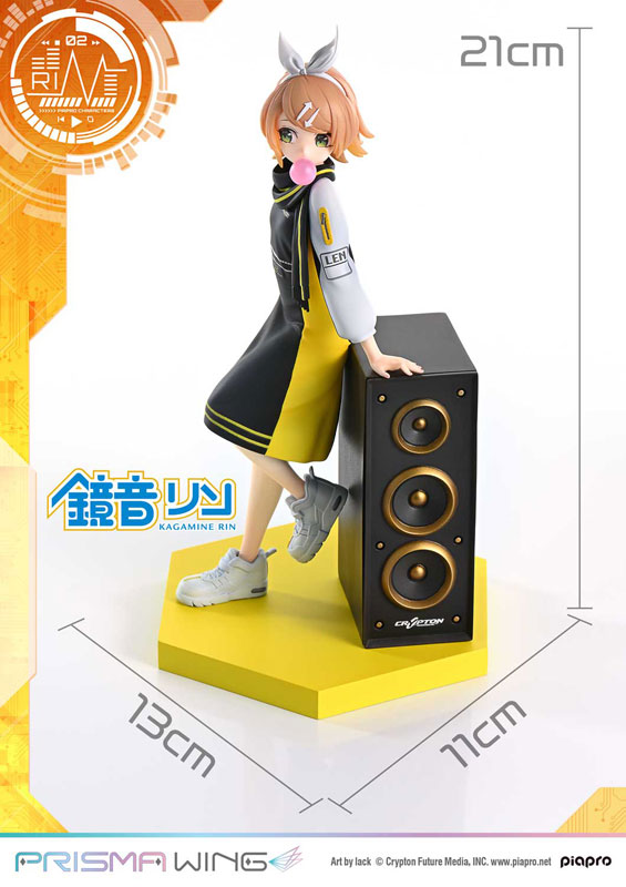 PRISMA WING Piapro Characters Kagamine Rin "Art by lack" 1/7 Complete Figure(Pre-order)