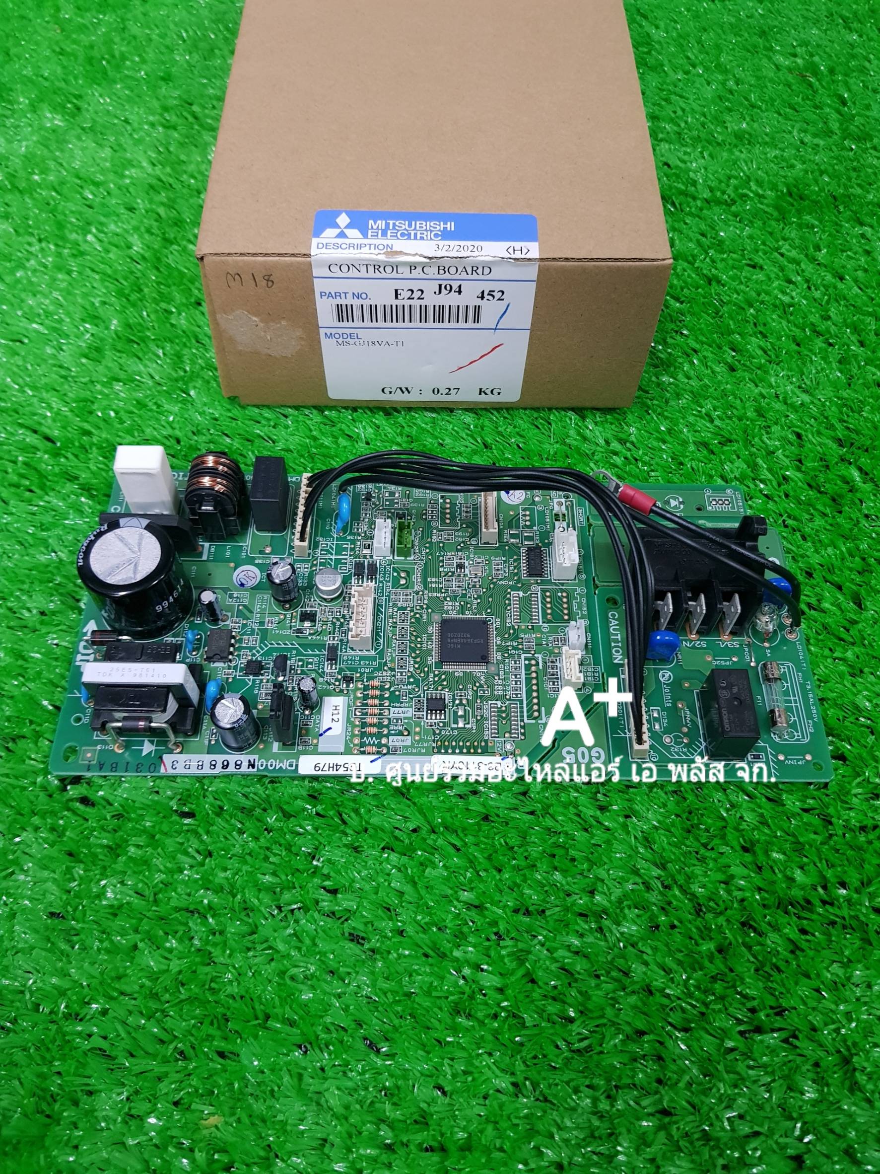 แผงวงจรควบคุมแอร์มิตซู CONTROL PC BOARD MS-GJ18VA E22J94452 ส่งฟรี