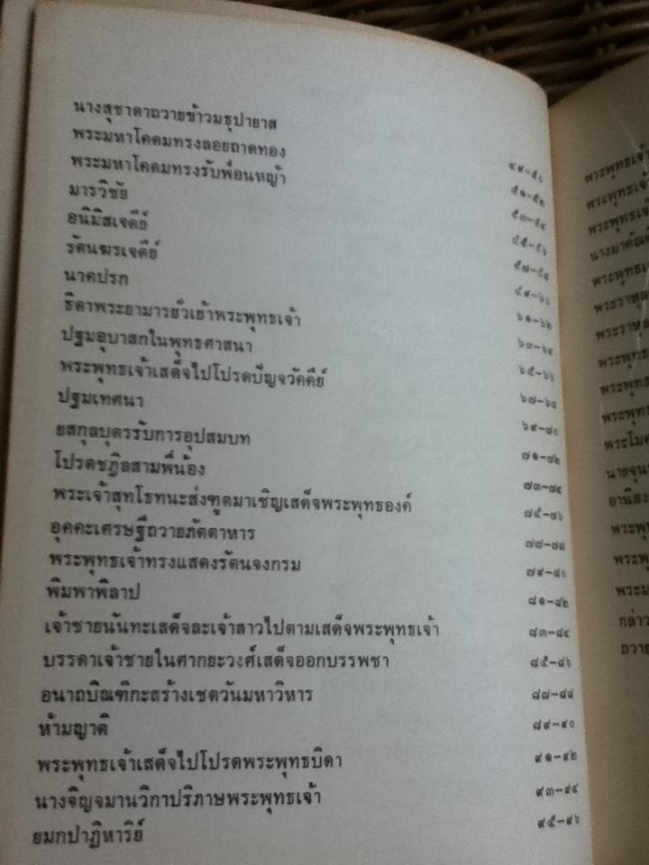คู่มือนำชม ภาพจำหลักไม้สักพุทธประวัติ 2ภาษา ไทย-อังกฤษ