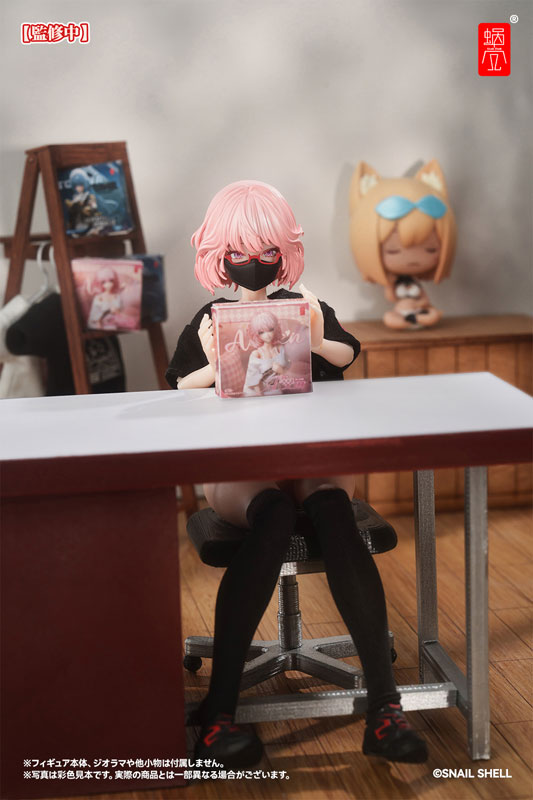 Snail Shell Staff Uniform (Black) Doll Outfit Set Complete Model Optional Part (DOLL ACCESSORY)(Pre-order)