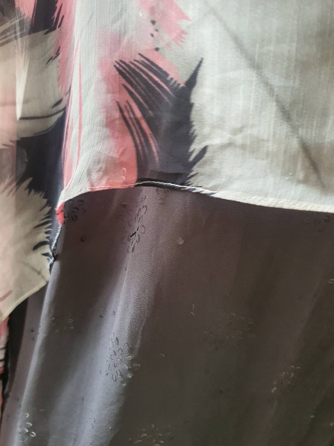 FF06434 เสื้อผ้ามือสอง ชีฟอง CRISELDA LONTOK อก 46 นิ้ว