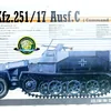 โมเดลรถถัง AFV ขนาด 1/35 AF35117 SD.KFZ.251/17 AUSF.C ( COMMAND VEHICLE )
