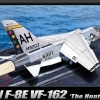 โมเดลเครื่องบินจำลอง Academy ขนาด 1/72 AC12521 USN F-8E VF-162 "The Hunters"