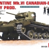 โมเดลรถถัง MiniArt ขนาด 1/35 MI35123 Valentine Mk. VI Canadian – Built Early Prod.