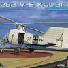 โมเดลอากาศยานปีกหมุน MiniArt ขนาด 1/35 MI41001 FL282 V-6 KOLIBRI