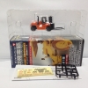 โมเดลรถอเนกประสงค์ ขนาด 1/150 Fujimoto Hobby Collection Vol.1 - 3B รถยก โฟลท์ลิฟท์ TCM FD200 Forklifts Container Handers - สีส้ม