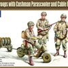 โมเดลฟิกเกอร์ทหาร ขนาด 1/35 Gecko Model 35GM0042 WWII US PARATROOPS WITH CUSHMAN PARASCOOTER AND CABLE REEL CART