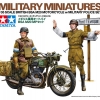 โมเดลฟิกเกอร์ Tamiya ขนาด 1/35 TA35316 British BSA M20 Motorcycle with Military Police Set