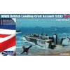 โมเดลรถสะเทิ้นน้ำสะเทิ้นบก ขนาด 1/35 Gecko Model 35GM0080 WWII BRITISH LANDING CRAFT ASSAULT [LCA]