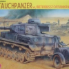 โมเดลรถถัง Dragon Models 1/35 DGM6402 Tauchpanzer IV w/Trailer