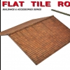 โมเดลฉากจำลอง MiniArt ขนาด 1/35 MI35518 Flat Tile Roof