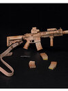 WM-04C Assault Rifle Set Desert Camouflage 1/12 Action Figure Complete Model Option Part(Pre-order)