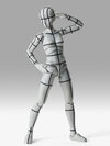 S.H.Figuarts Body-chan -Sports- Edition -Wire Frame- (Gray Color Ver.)(Pre-order)