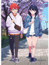 GRIDMAN UNIVERSE New Illustration B2 Wall Scroll (Yuuta & Rikka / Sakura Date) Double Suede(Pre-order)