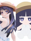 [Bonus] Oreimo 2 Kuroneko (Ruri Gokou): Shironeko Ver. Plush Set 1/6 Complete Figure(Pre-order)