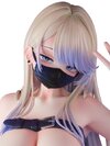 Nikkan Shoujo Black Masked Gal Karamiya Raina (1/5 Scale)(Pre-order)